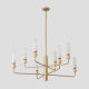 SIMPLY SP8 BRASS Люстра Crystal Lux, Simply