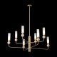 SIMPLY SP8 BRASS Люстра Crystal Lux, Simply