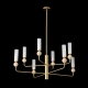 SIMPLY SP8 BRASS Люстра Crystal Lux, Simply