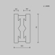 TRX154-112BS Шинопровод накладной/подвесной Technical, Busbar Trunkings Flarity
