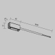 TRA200B-11B-100 Комплектующие для трековой системы Technical, Accessories For Tracks Flexity