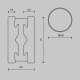 TRX154-R-D800-BS Шинопровод накладной/подвесной Technical, Busbar Trunkings Flarity