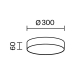 C032CL-36W3K-RD-B Потолочный светильник Technical, Zon