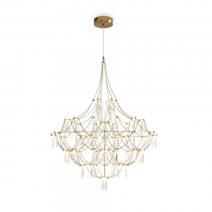 FR6138PL-L44BS Люстра подвесная светодиодная Freya, Amela