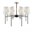 FR5196PL-08BBS Люстра на штанге Freya, Modern