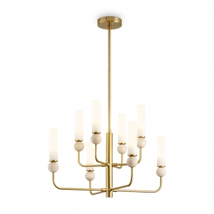 FR5482CL-08BS Люстра на штанге Freya, Sunspot