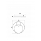 FR10028CL-L80B Светильник настенно-потолочный светодиодный Freya, Nation Market