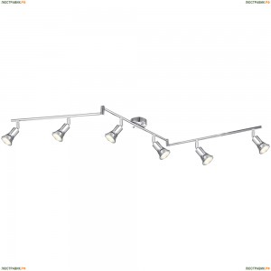 57994-6 Спот Globo Dante, 6 лампы, хром