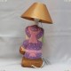 LN-1.C.Z.35 (фиолет) Lamkur Детская настольная лампа Девочка на бревне