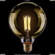 6838 ( VG10-G125Gwarm8W ) Лампа светодиодная диммируемая Шар лофт GOLD