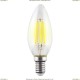 7020 ( VG10-C1E14cold6W-F ) Voltega (Вольтега) Лампа светодиодная филаментная E14 6W 4000К, Свеча