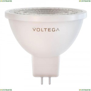 7063 (VG2-S1GU5.3cold7W) Лампа светодиодная GU5.3 7W 4000К прозрачная Voltega (Вольтега), Simple