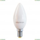 7048 (VG2-C37E14warm7W) Лампа светодиодная E14 7W 2800К матовая Voltega, Simple