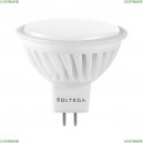 7074 (VG1-S2GU5.3warm10W-C) Лампа светодиодная GU5.3 10W 2800K матовая Voltega (Вольтега), Ceramics