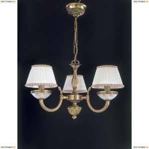 L.4660/3 Люстра подвесная Reccagni Angelo, 3 плафона, бронза