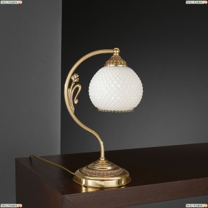 P.8500 P Настольная лампа Reccagni Angelo, 1 плафон, золото, белый