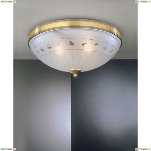 PL.4650/4 Люстра потолочная Reccagni Angelo, 4 плафона, бронза