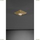 SPOT 1083 BRONZO Светильник встраиваемый Reccagni Angelo квадратный, 1 лампа, бронза