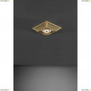 SPOT 1084 BRONZO Светильник встраиваемый Reccagni Angelo квадратный, 1 лампа, бронза