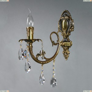 8888/1 PB Tear Drop Бра хрустальное AMBIENTE by BRIZZI Alicante