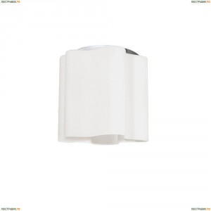 802010 Светильник настенно-потолочный Lightstar Simple Light, 1 лампа, хром, белый