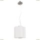 802110 Подвес Lightstar Simple Light, 1 плафон, хром, белый