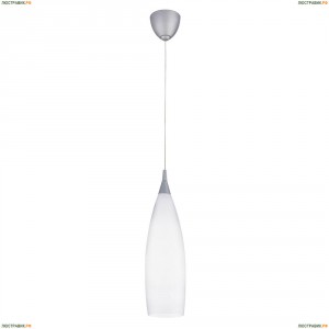 804010 Подвес Lightstar Simple Light, 1 плафон, хром, белый