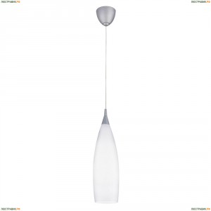 804010 Подвес Lightstar Simple Light, 1 плафон, хром, белый