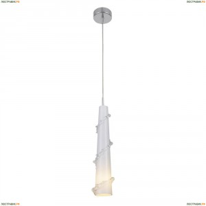 804310 Подвес Lightstar, 1 лампа, белый, хром