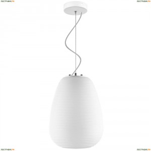 805012 Подвес Lightstar, 1 лампа, белый с красным, хром