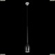 807117 Подвес Lightstar Simple Light, 1 плафон, хром, черный