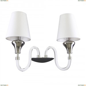 809626 Бра Lightstar Simple Light, 2 плафона, хром, белый