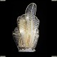 705632 Светильник настенный хрустальный Osgona Riccio, 3 лампы, золото, прозрачный