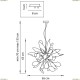 754267 Подвесная люстра Lightstar (Лайтстар), Turbio