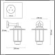 4047/1W Уличный настенный светильник Odeon Light (Одеон Лайт), Mito