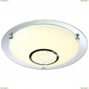 48240 Люстра потолочная светодиодная хрустальная Globo Amada, 1 плафон, хром, белый