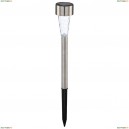 3386-6 Светильник уличный грунтовый на солнечных батареях Globo, 1 плафон, никель, белый (6 шт.)