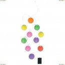 33971 Гирлянда светодиодная на солнечных батареях Globo, 10 плафонов, разноцветный