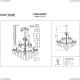 DIA882-PL-45-G Подвесная люстра Maytoni, Monica