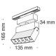 TR015-2-10W4K-B Трековый светодиодный светильник Maytoni, Track lamps