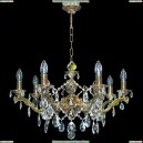 НСБ21-6х60-443 Гельвеция/золото Люстра хрустальная подвесная ЭПИцентр