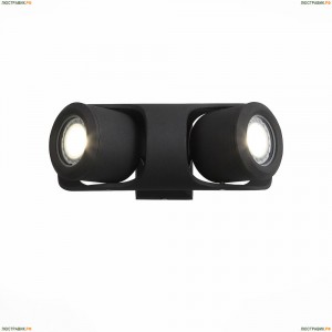 SL093.401.02 Уличный настенный светодиодный светильник ST Luce (СТ Люче), Round Black