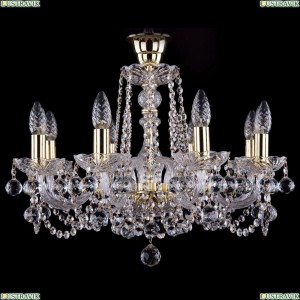 1402/8/195/G/Balls/Tube Хрустальная подвесная люстра Bohemia Ivele Crystal (Богемия)