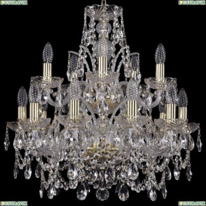 1411/10+5/195/2d/G Хрустальная подвесная люстра Bohemia Ivele Crystal (Богемия)