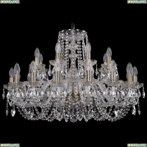 1402/16+8/300/Pa Хрустальная подвесная люстра Bohemia Ivele Crystal (Богемия)