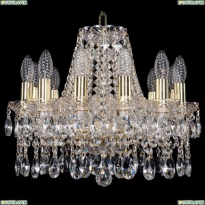 1413/12/141/G Хрустальная подвесная люстра Bohemia Ivele Crystal (Богемия)