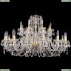 1402/16+8/360/G Хрустальная подвесная люстра Bohemia Ivele Crystal (Богемия)