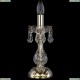 1403L/1-27/G Настольная лампа Bohemia Ivele Crystal (Богемия), 1403