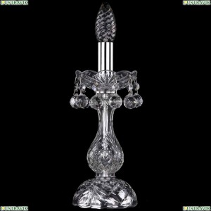 1409L/1-27/Ni Настольная лампа Bohemia Ivele Crystal (Богемия), 1409