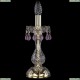 1410L/1-27/G/V7010 Настольная лампа Bohemia Ivele Crystal (Богемия), 1410